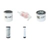 SCHAEFFER 2028 (SLT) Filter Service Kit Air Oil Fuel Filters w/Kubota D 1105 Eng.