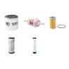 Schaeffer 3038 Filter Service Kit - W/Kubota D1703 Eng Air, Oil Fuel Filters