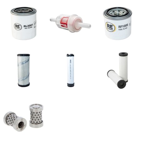 Schaeffer 3046 Filter Service Kit - W/Kubota V1505T Eng
