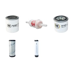Schaeffer 3046 Filter Service Kit - W/Kubota V1505T Eng - Air, Oil, Fuel Filters