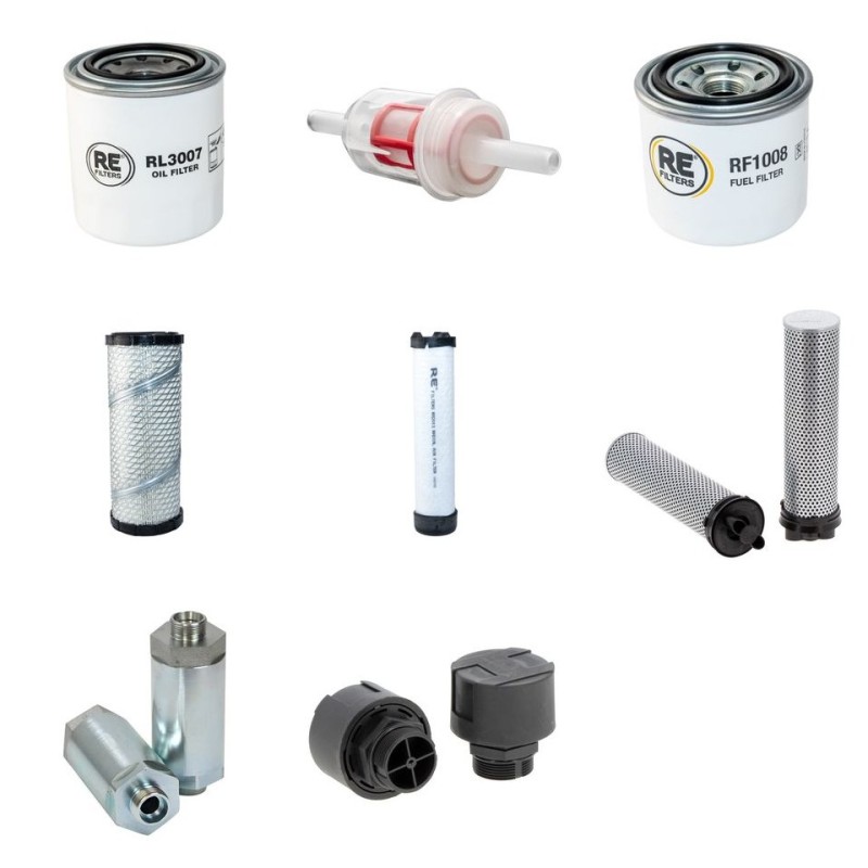 SCHAEFFER 3345 Filter Service Kit w/Kubota V 1505-T Eng.