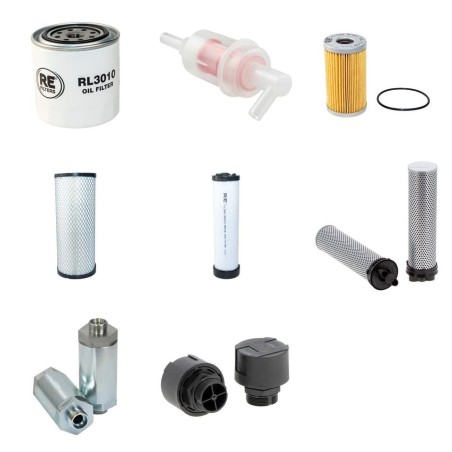 SCHAEFFER 3450 Filter Service Kit w/Kubota V 2403M Eng.