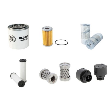 SCHAEFFER 4048 Filter Service Kit w/Kubota V 2203E Eng.
