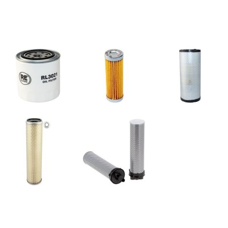 SCHAEFFER 4580 T Filter Service Kit w/Kubota V3307DI Eng.   YR  2013