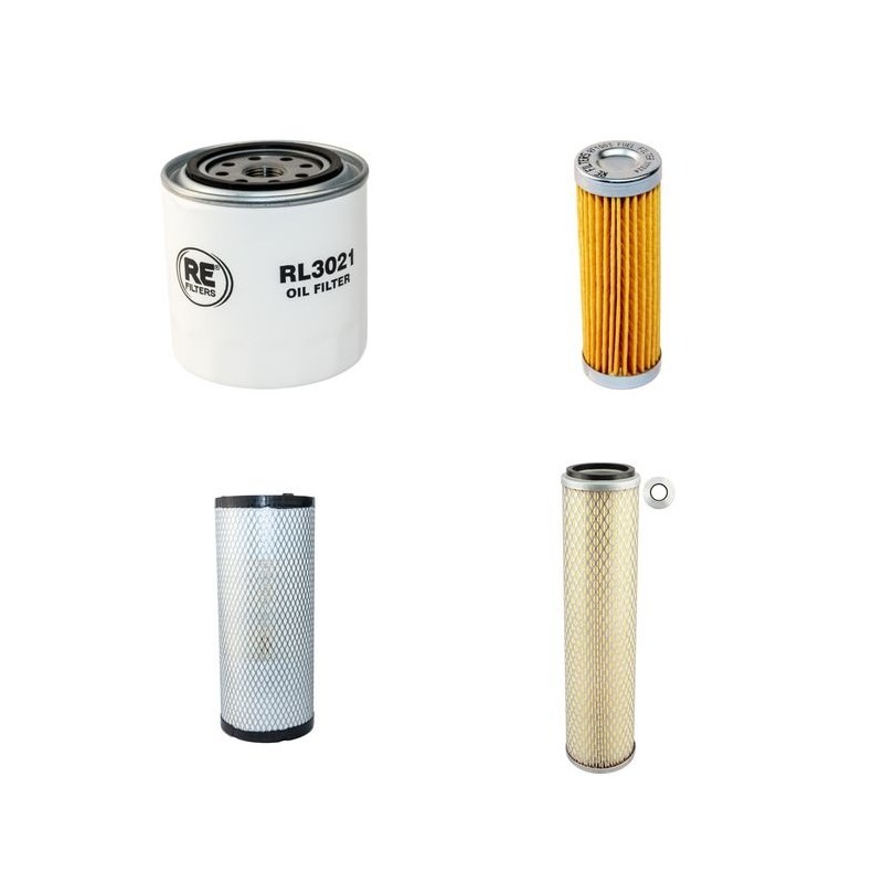 SCHAEFFER 4580 T Filter Service Kit Air Oil Fuel Filters w/Kubota V3307DI Eng.   YR  2013