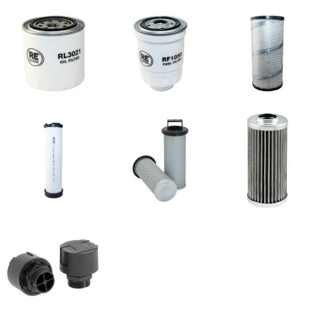 SCHAEFFER 8082 Filter Service Kit w/Kubota V 3300Te Eng.