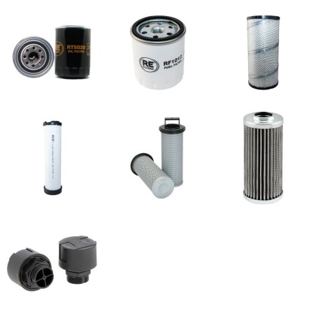 SCHAEFFER 8110 Filter Service Kit w/Deutz Bf4M1012C Eng.