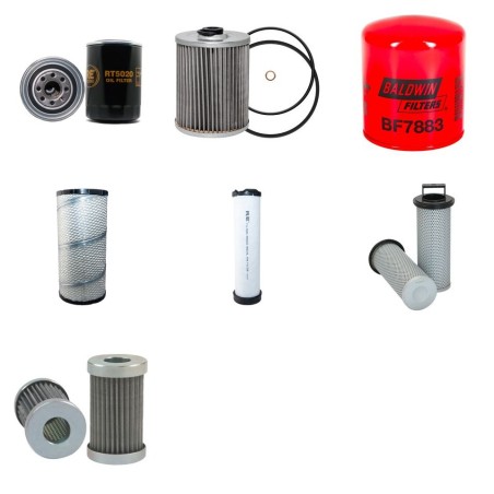 SCHAEFFER 9100 Z Filter Service Kit w/Deutz BF4M2012 Eng.