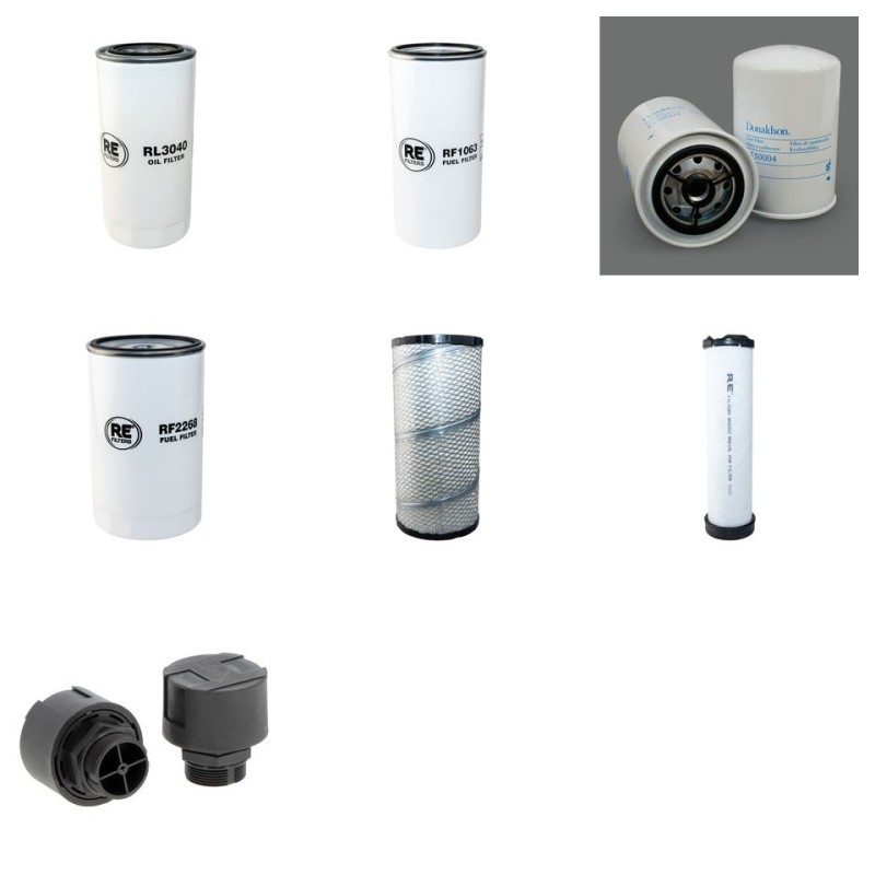 SCHAEFFER 9300 Z Filter Service Kit w/Deutz Tcd 2012 Eng.