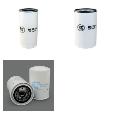 SCHAEFFER 9530 T Filter Service Kit Air Oil Fuel Filters w/Deutz TCD 2012 Eng.