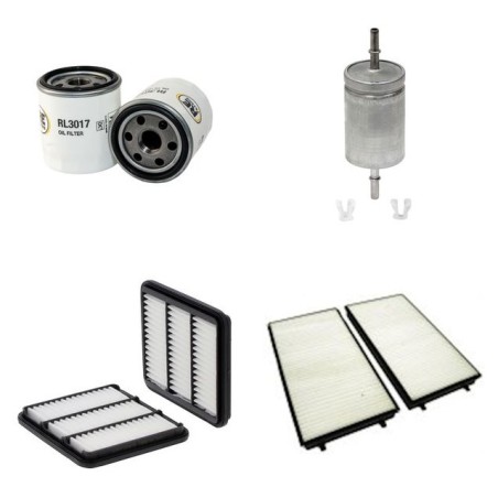 CHEVROLET EUROPE SPARK 0.8 Filter Service Kit w/ F8CV Eng.   YR  05.05- 50 CH