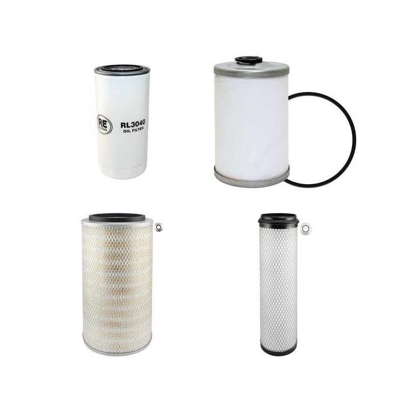 SCHLUETER PROFI TRAC 2000 TVL Filter Service Kit Air Oil Fuel Filters