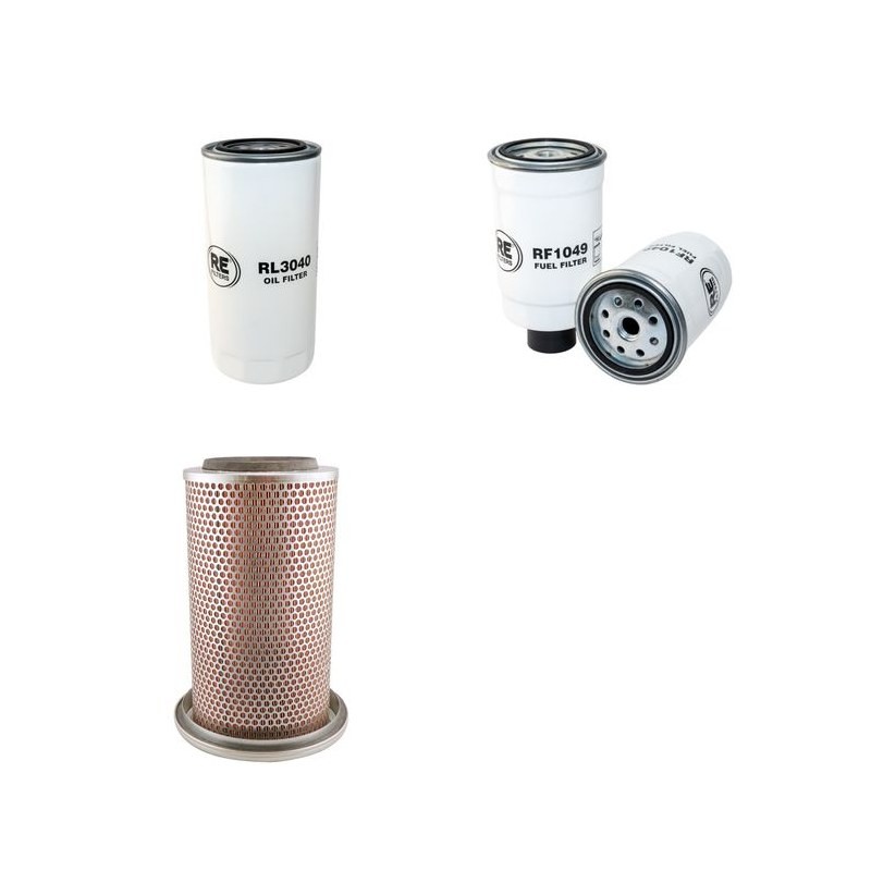 STEYR 1400 Filter Service Kit Air Oil Fuel Filters w/WD 612.85 Eng.