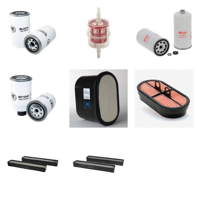 STEYR 495 KOMPAKT Filter Service Kit w/Cummins EURO III Eng.   YR  2009-