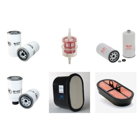 STEYR 495 KOMPAKT Filter Service Kit Air Oil Fuel Filters w/Cummins EURO III Eng.   YR  2009-