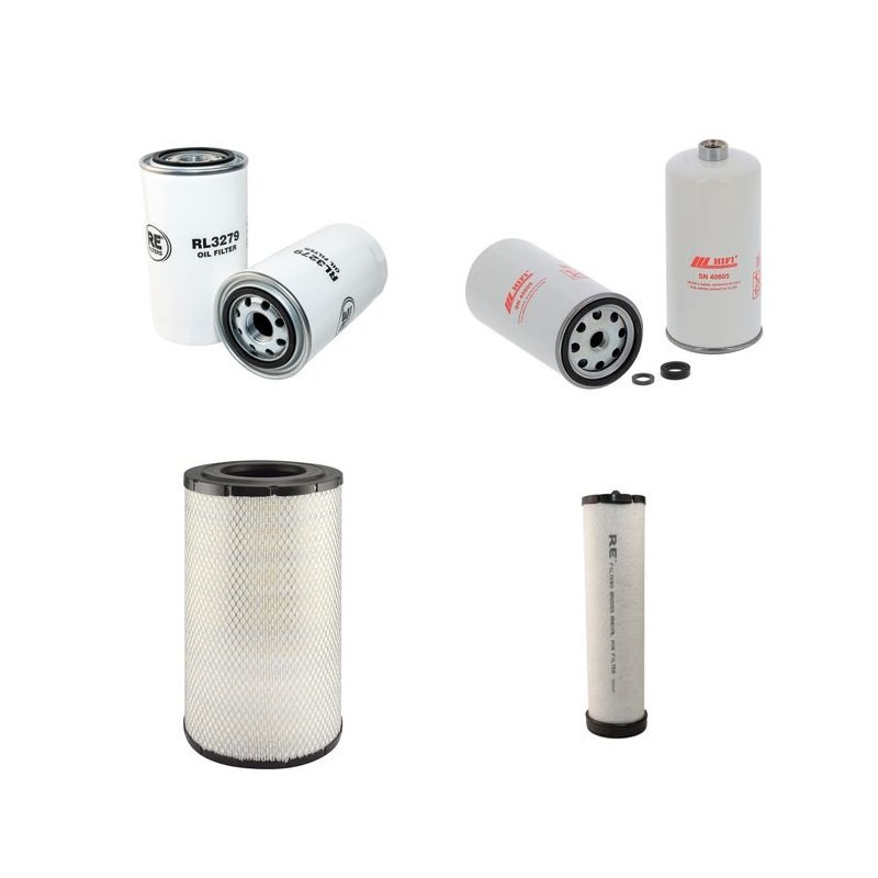 STEYR 4100 PROFI Filter Service Kit Air Oil Fuel Filters w/F4CE0484B Eng.   YR  2003-