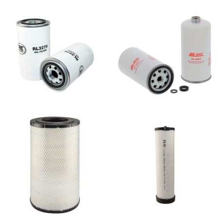 STEYR 4100 PROFI Filter Service Kit Air Oil Fuel Filters w/F4CE0484B Eng.   YR  2003-