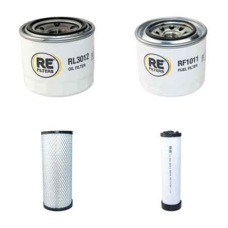 STRIEGEL 500 DY-A Filter Service Kit Air Oil Fuel Filters w/Yanmar 4TNV88-DSA Eng.