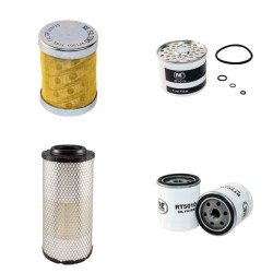 THALER KL 345/A Filter Service Kit Air Oil Fuel Filters w/Perkins 4ZYL Eng.   YR  2005-