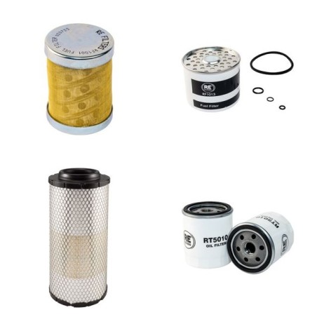 THALER KL 345/A Filter Service Kit Air Oil Fuel Filters w/Perkins 4ZYL Eng.   YR  2005-