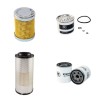 THALER KL 345/A Filter Service Kit Air Oil Fuel Filters w/Perkins 4ZYL Eng.   YR  2005-