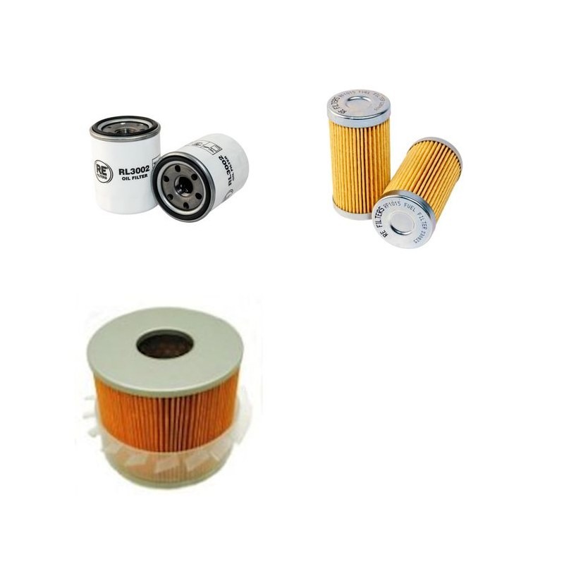 CHIKUSUI CC 1300 Filter Service Kit w/MITSUBISCHI C60 Eng.