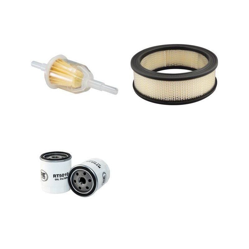 Filter Kit for Toro 3-100 Air Oil Fuel Filters with Briggs & Stratton Engine