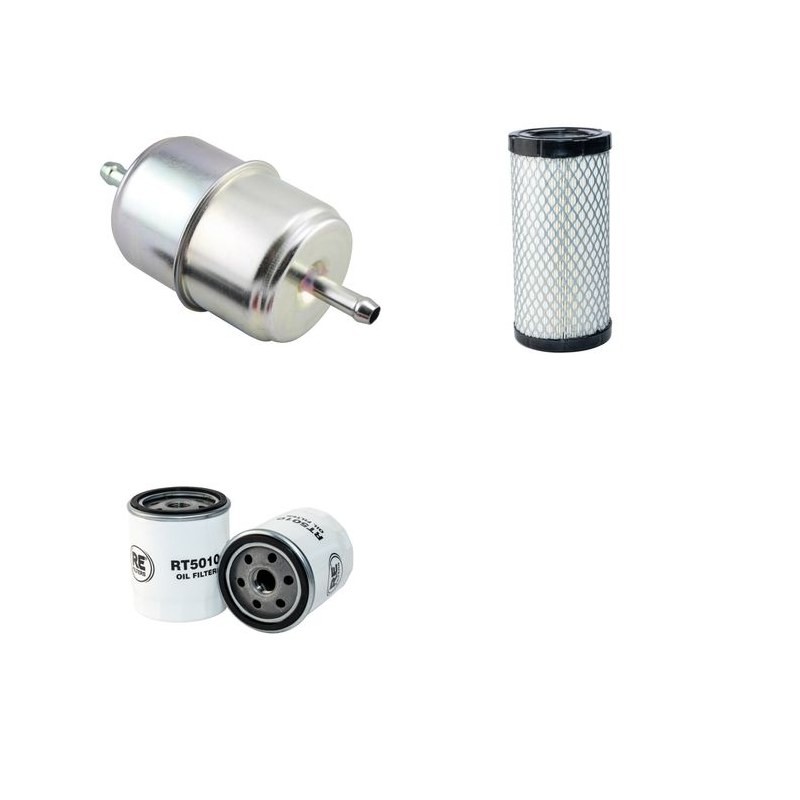 Filter Kit for Toro GreensMaster 3200 Air Oil Fuel Filters with B+S / Daihatsu Engine