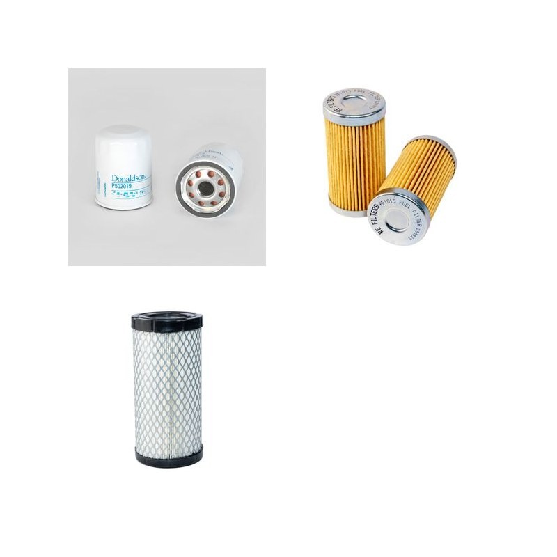 Filter Kit for Toro GreensMaster 3200 D Air Oil Fuel Filters with Perkins/Shibaura Engine