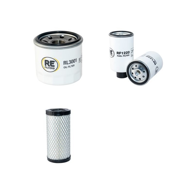 Filter Kit for Toro GreensMaster 3400, 3420 Air, Oil, fuel