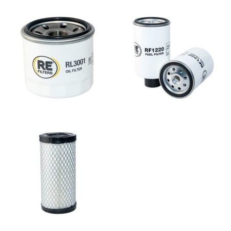 Toro GREENSMASTER 3400, 3420 Filter Service Kit Air, Oil, fuel