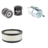 Filter Kit for Toro GroundsMaster 72 Air Oil Fuel Filters with Renault Engine