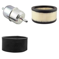 Filter Kit for Toro GroundsMaster 117 Air Oil Fuel Filters with Kohler KT 17QS Engine