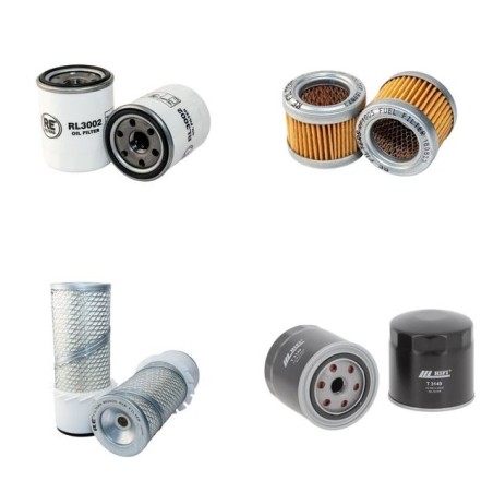 Filter Kit for Toro GroundsMaster 220 D with Mitsubishi Engine