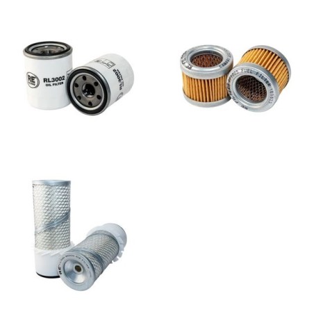 TORO GROUNDSMASTER 220 D Filter Service Kit w/Mitsubishi Eng.