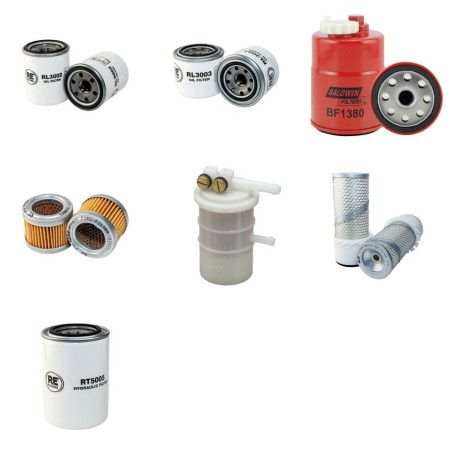 Filter Kit for Toro GroundsMaster 325 D with Mitsubishi Engine