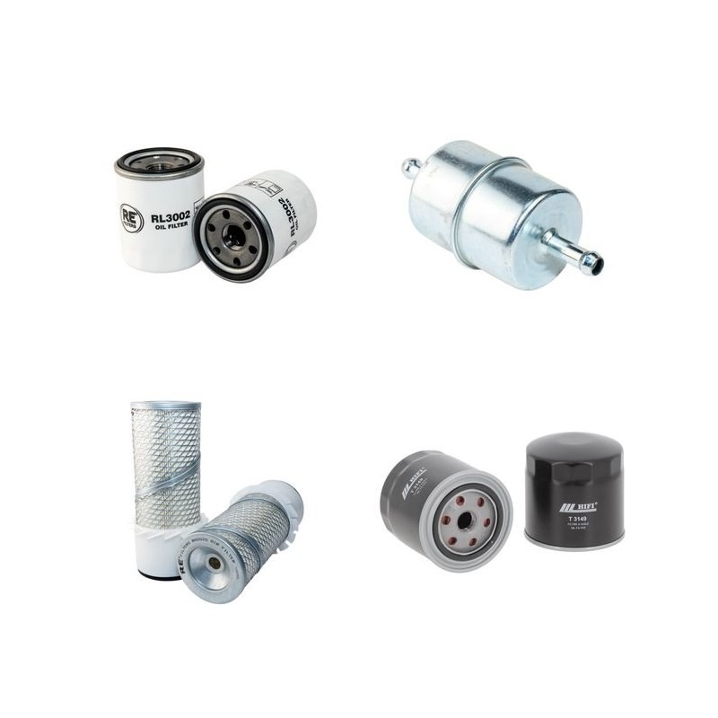 Filter Kit for Toro GroundsMaster 327 D with Mitsubishi Engine