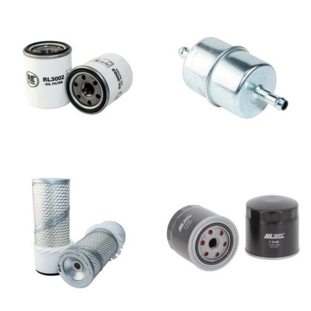 Filter Kit for Toro GroundsMaster 327 D with Mitsubishi Engine