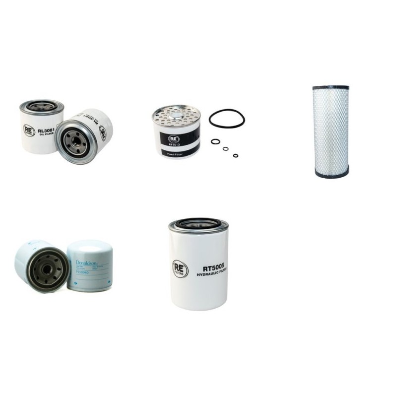 TORO GROUNDSMASTER 3000 D Filter Service Kit w/PEUGEOT XUD9 Eng.