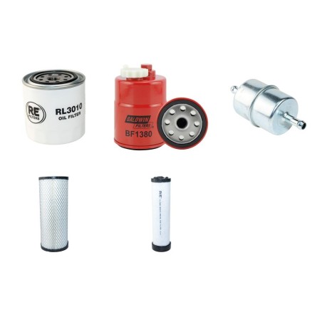 TORO GROUNDSMASTER 4100 D Filter Service Kit Air Oil Fuel Filters w/Kubota V2203E Eng.   YR  2004-