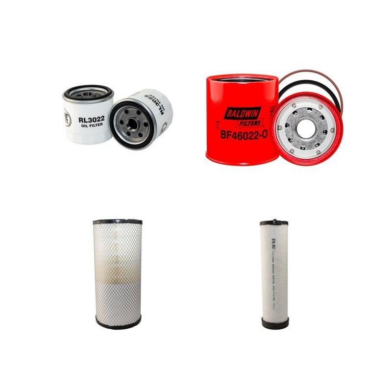 TORO GROUNDSMASTER 5900 D Filter Service Kit w/Cummins QSB 3.3 Eng.