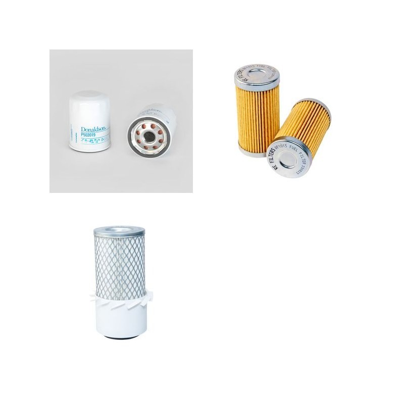 Filter Kit for Toro ReelMaster 216 (D) Air Oil Fuel Filters with Perkins/Shibaura Engine SN Air-Fins