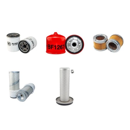 TORO REELMASTER 223 D Filter Service Kit w/Mitsubishi Eng. Air, Oil, Fuel Filters
