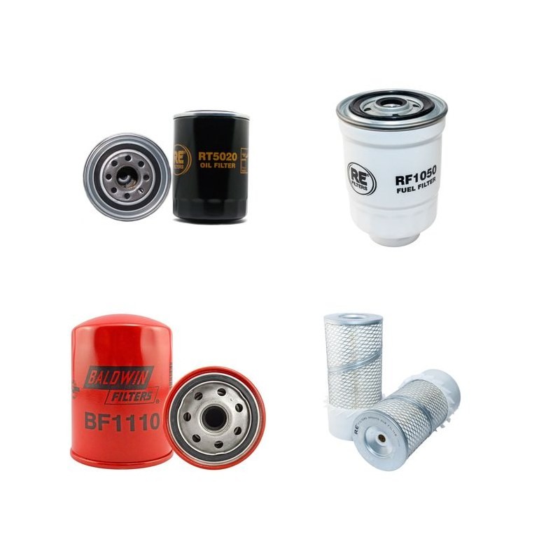 TORO REELMASTER 350 D Filter Service Kit Air Oil Fuel Filters w/Mitsubishi Eng.