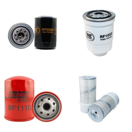 TORO REELMASTER 350 D Filter Service Kit Air Oil Fuel Filters w/Mitsubishi Eng.