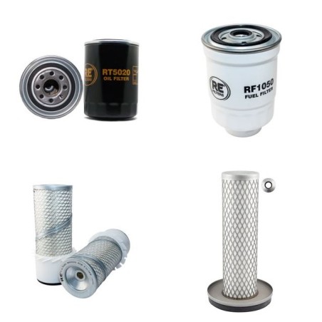 Filter Kit for Toro ReelMaster 4500D Air, Oil, Fuel Filter