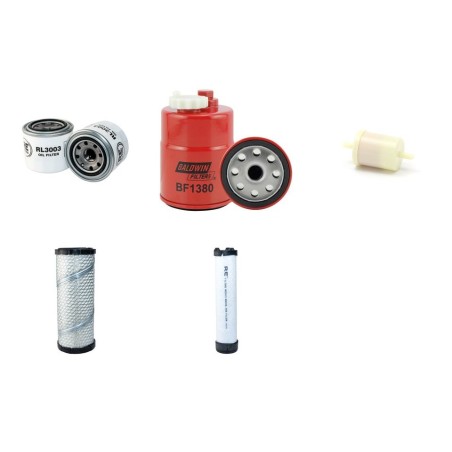 Filter Kit for Toro ReelMaster 5200D Air, Oil, Fuel Filters