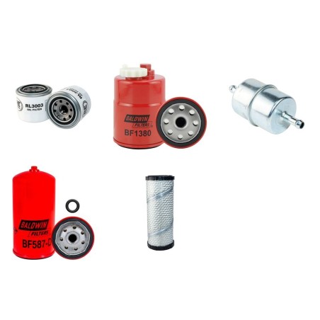 Filter Kit for Toro ReelMaster 5410 Air Oil Fuel Filters with Kubota Engine