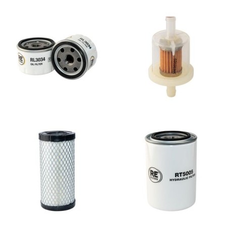 Filter Kit for Toro Sand Pro 2020 with Briggs Vanguard Engine SN Single Air