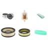 Filter Kit for Toro Sand Pro 5020 Air Oil Fuel Filters with Briggs Vanguard Engine